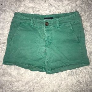 American Eagle Outfitters Midi Shorts Teal